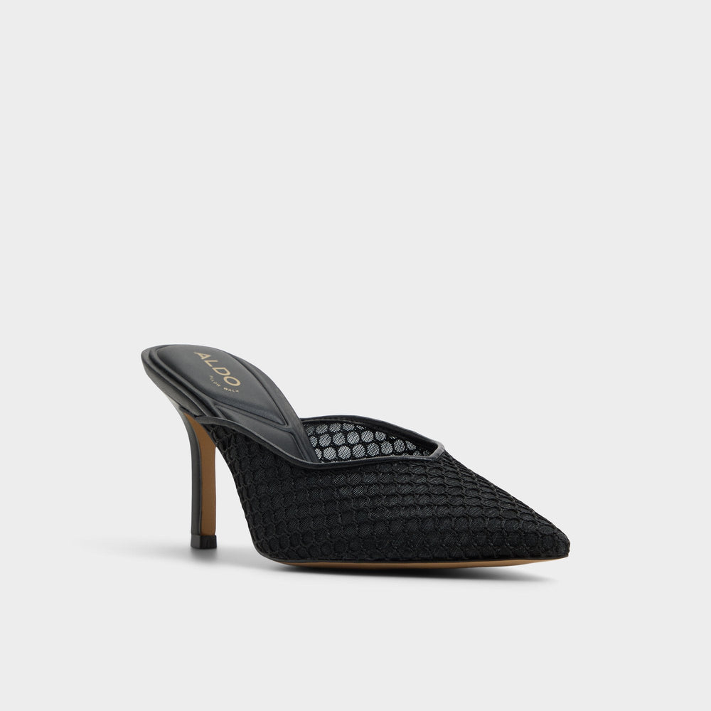 Aldo Gamilia Black Women's Kitten heels - Heeled mule, Kitten heel Women