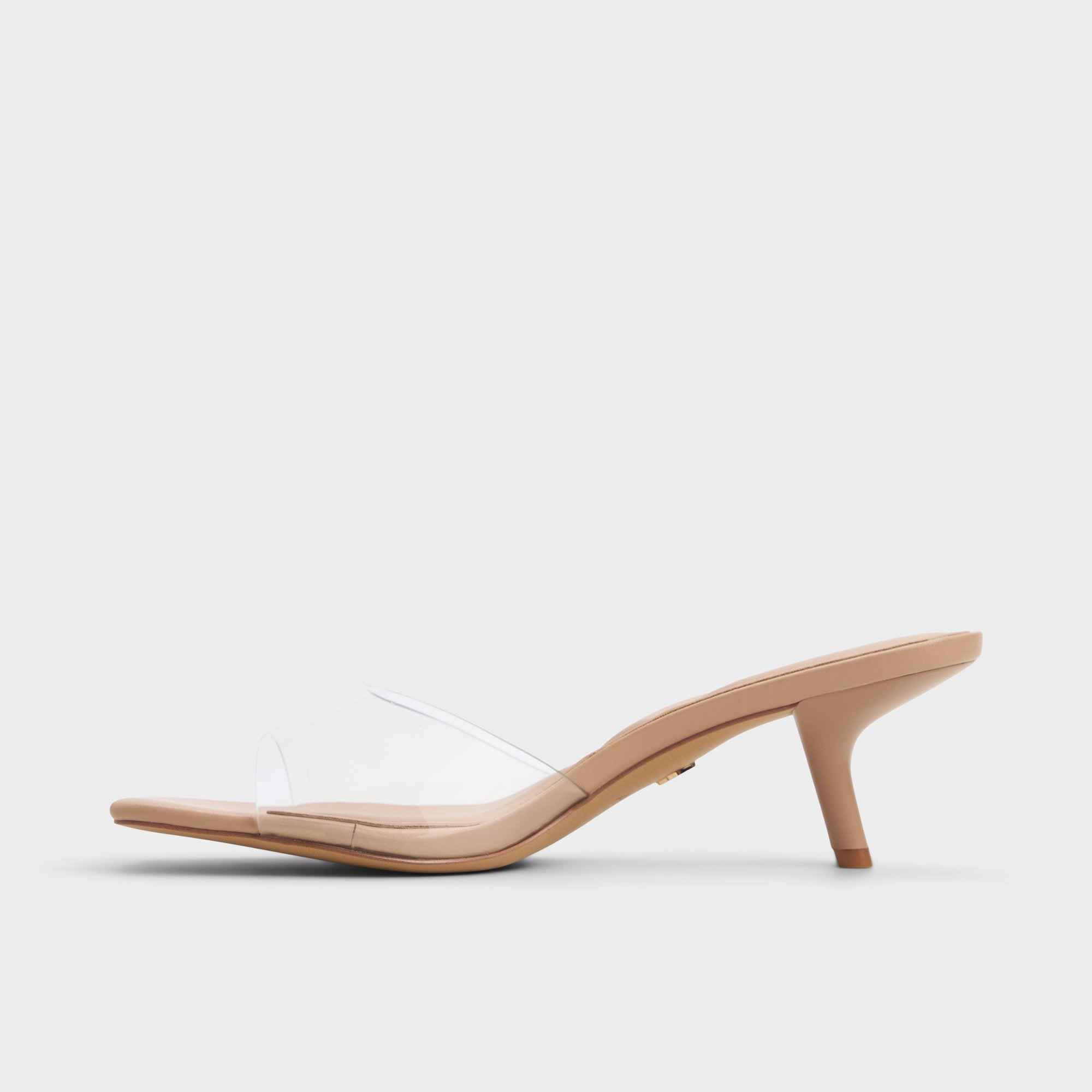 Aldo Enchanting Tan Women's Heeled mules - Heeled mule, Kitten heel Women