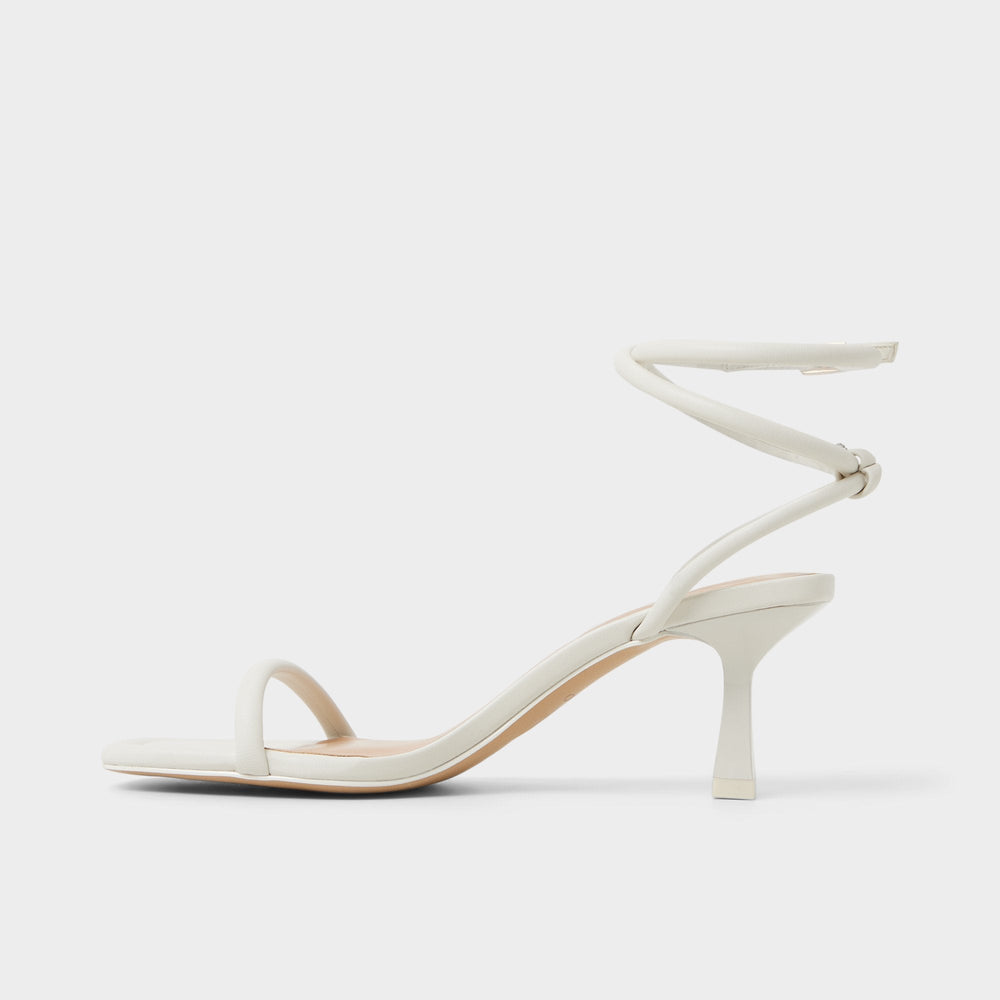 Aldo Demmi White Women's Strappy sandals - , Kitten heel Women
