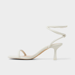 Aldo Demmi White Women's Strappy sandals - , Kitten heel Women