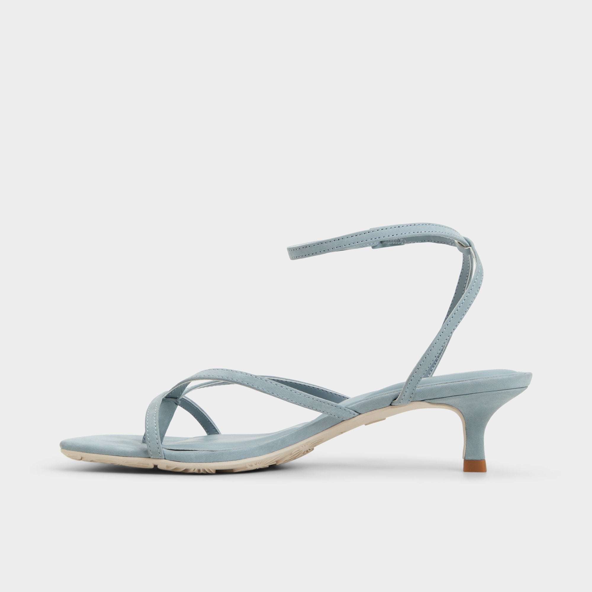 Aldo Soffie Other Blue Women's Strappy sandals - Strappy heeled sandal, Kitten heel Women