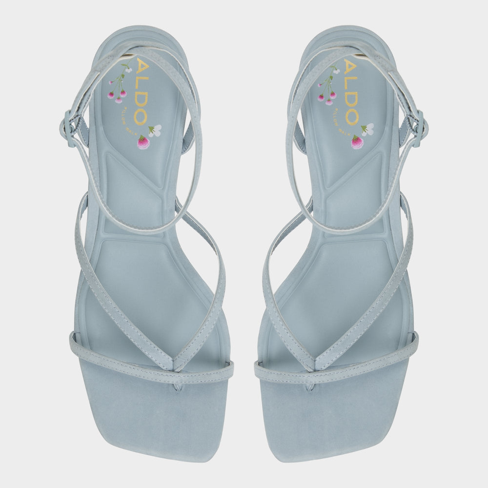 Aldo Soffie Other Blue Women's Strappy sandals - Strappy heeled sandal, Kitten heel Women