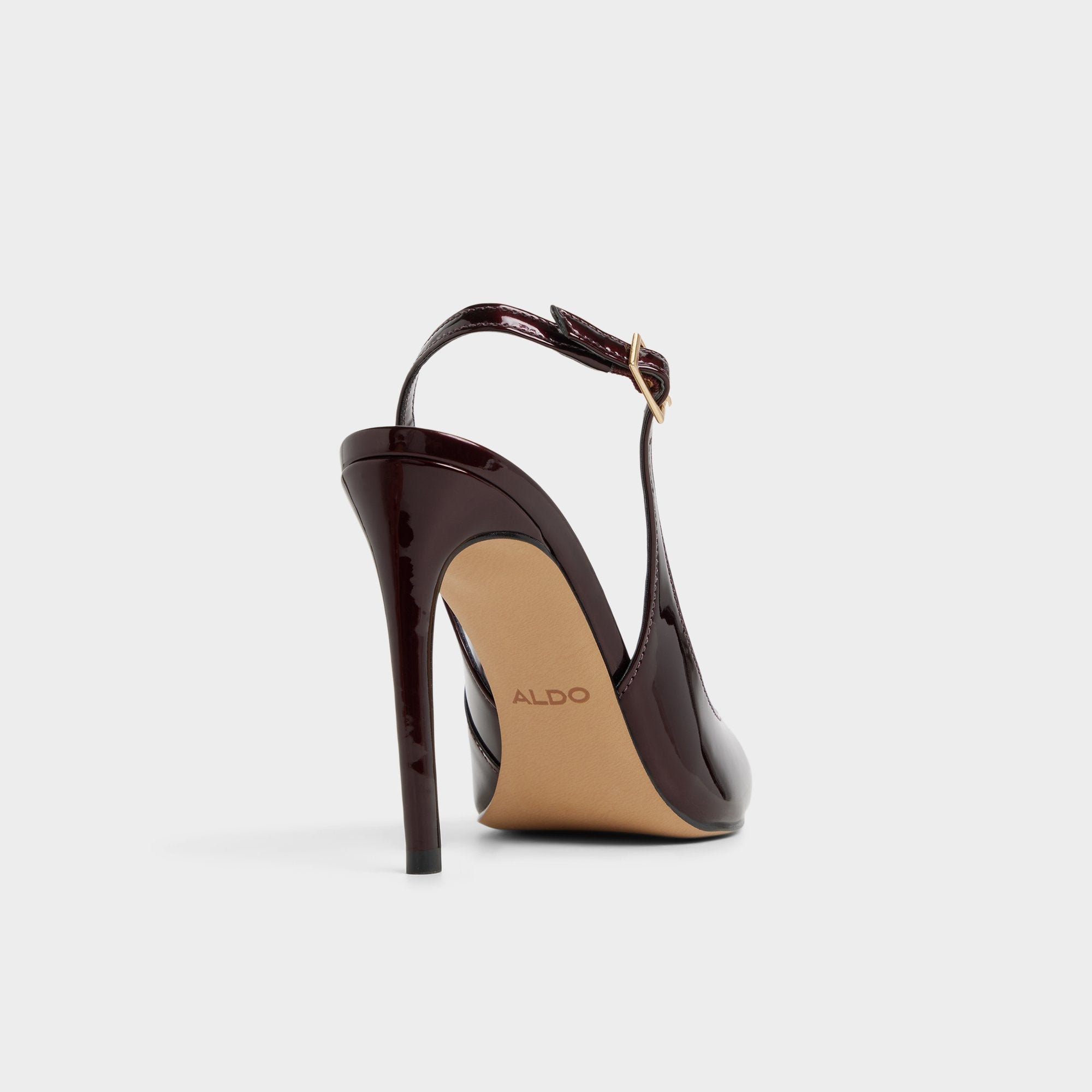 Aldo Stessysling in Dark Brown 14154054 - Sling back high heel, Stiletto heel Women|Bags