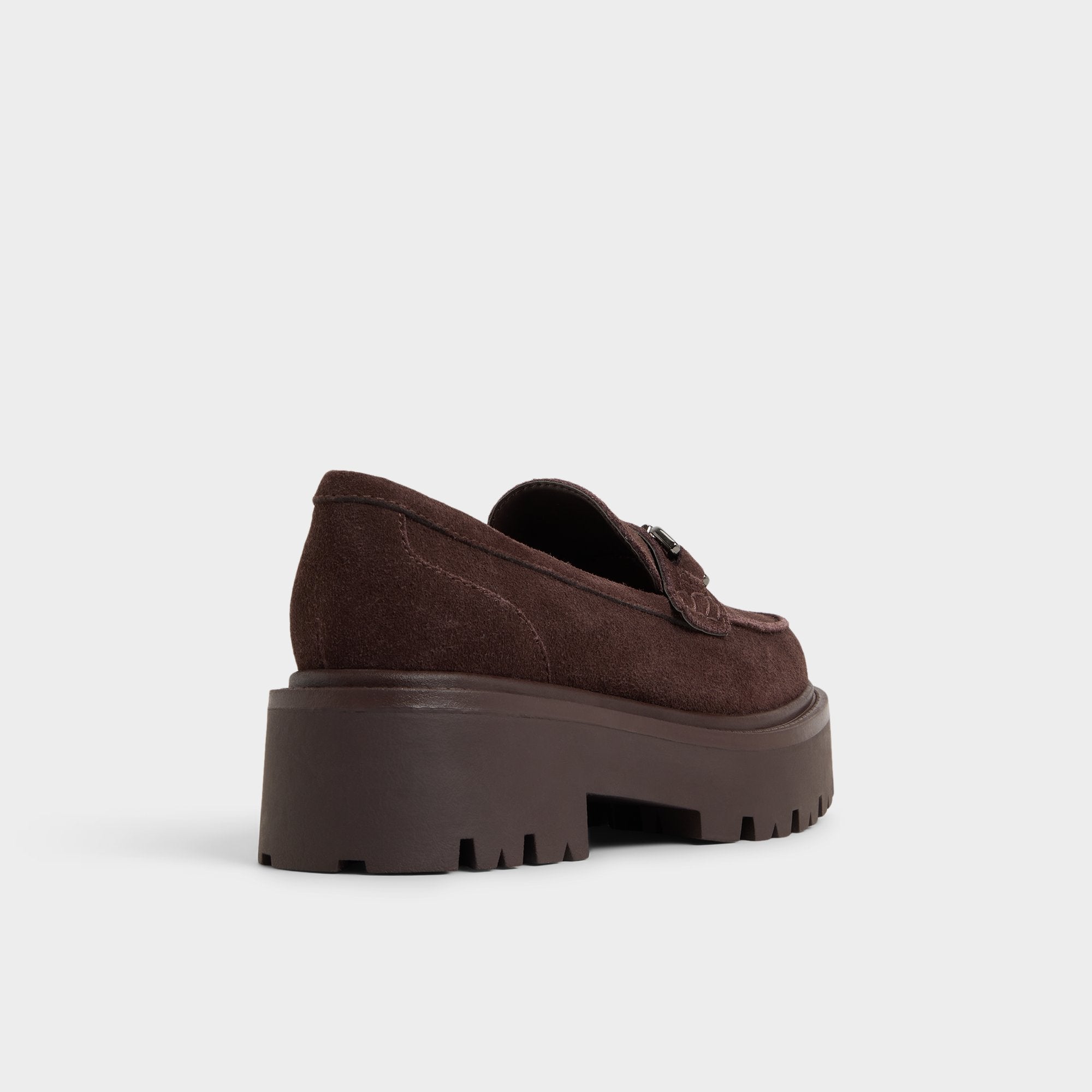 Aldo Oneameth in Dark Brown - Loafer, Lug sole Women