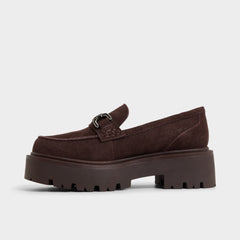 Aldo Oneameth in Dark Brown - Loafer, Lug sole Women