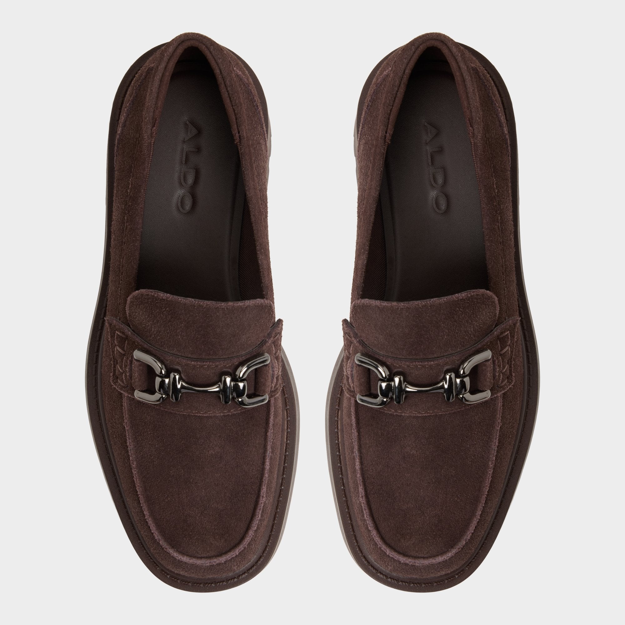Aldo Oneameth in Dark Brown - Loafer, Lug sole Women