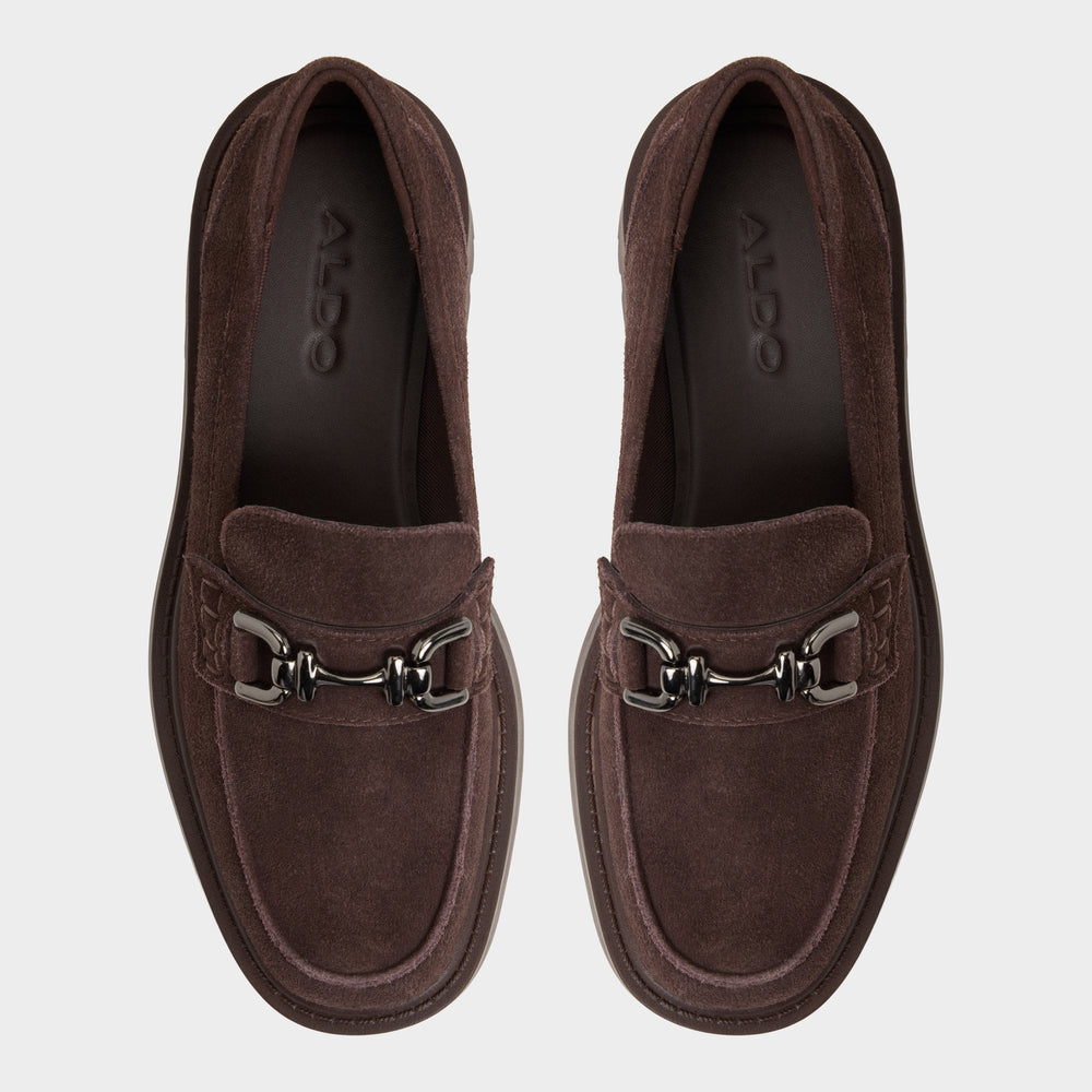 Aldo Oneameth in Dark Brown - Loafer, Lug sole Women
