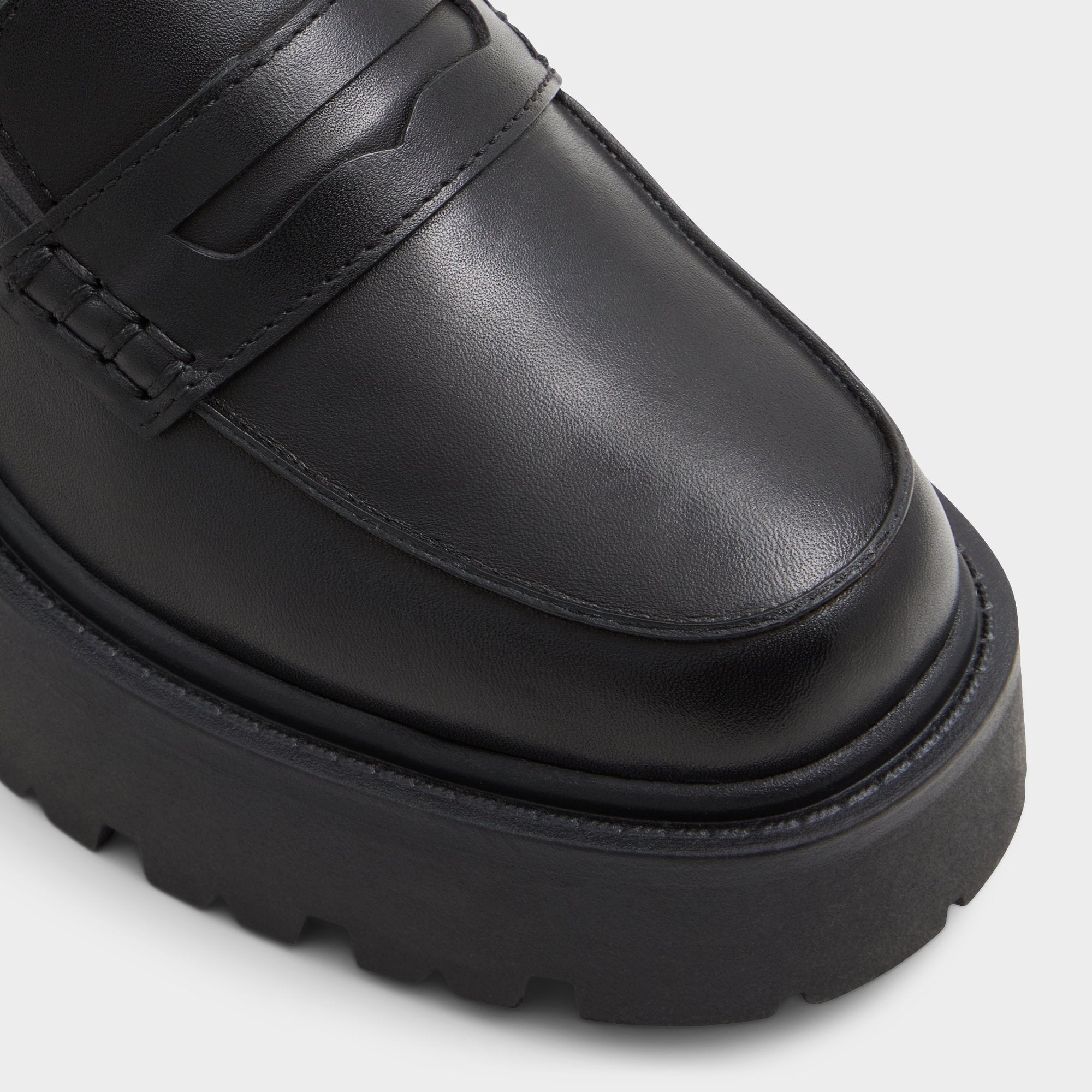 Aldo Cadaycia Black Women's Loafers & Oxfords - Loafer, Lug sole Women