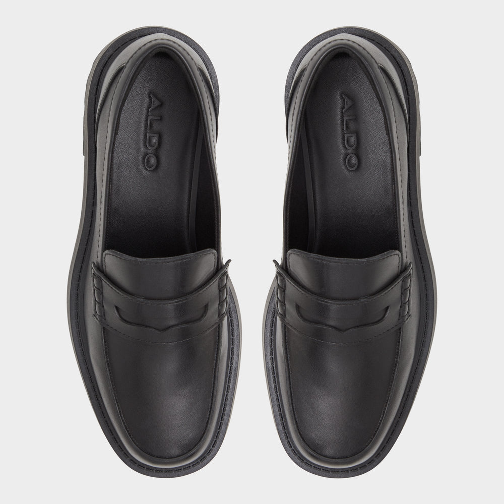 Aldo Cadaycia Black Women's Loafers & Oxfords - Loafer, Lug sole Women
