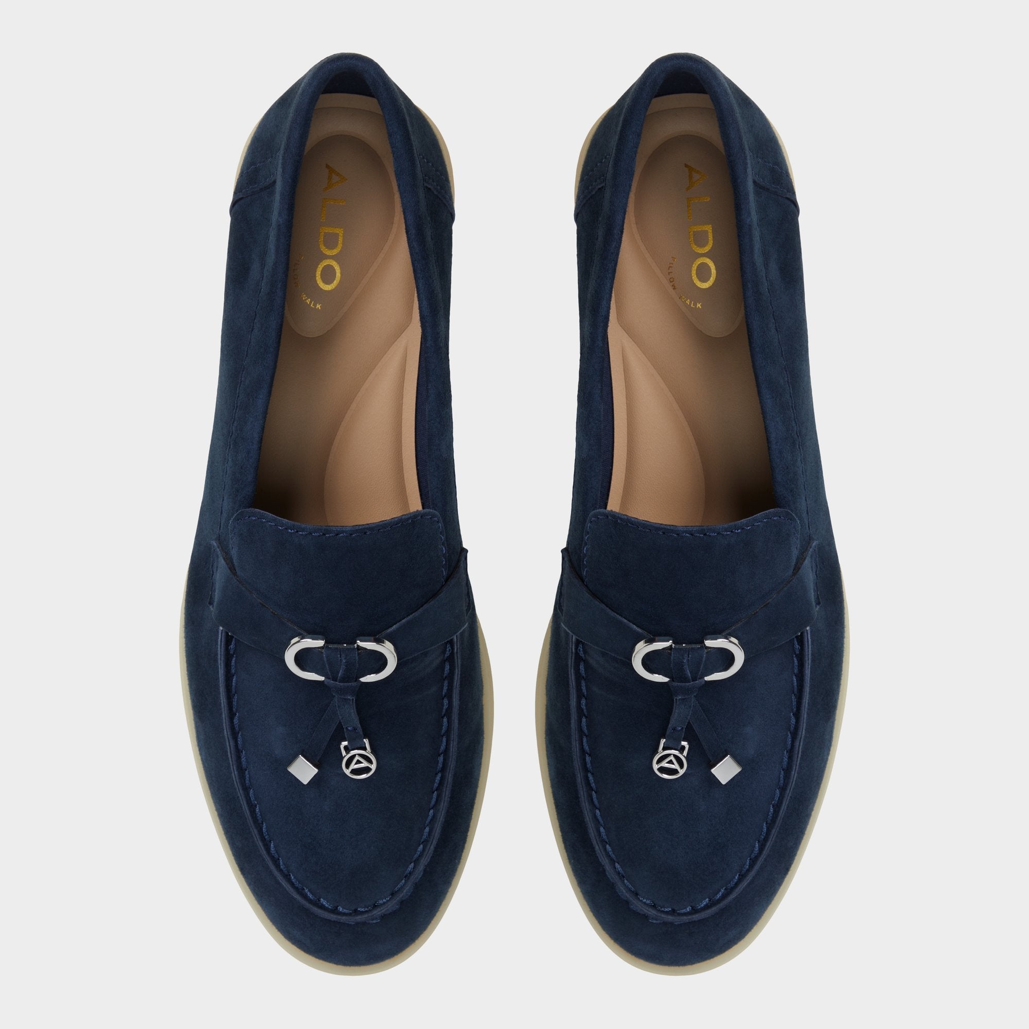 Aldo Creras Navy Women's Loafers & Oxfords - Loafer Women