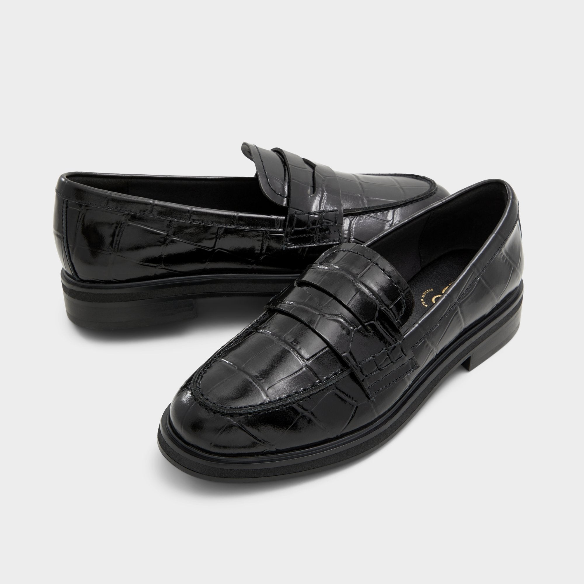 Aldo Lededanten Other Black Women's Loafers & Oxfords - Loafer, Block heel Women