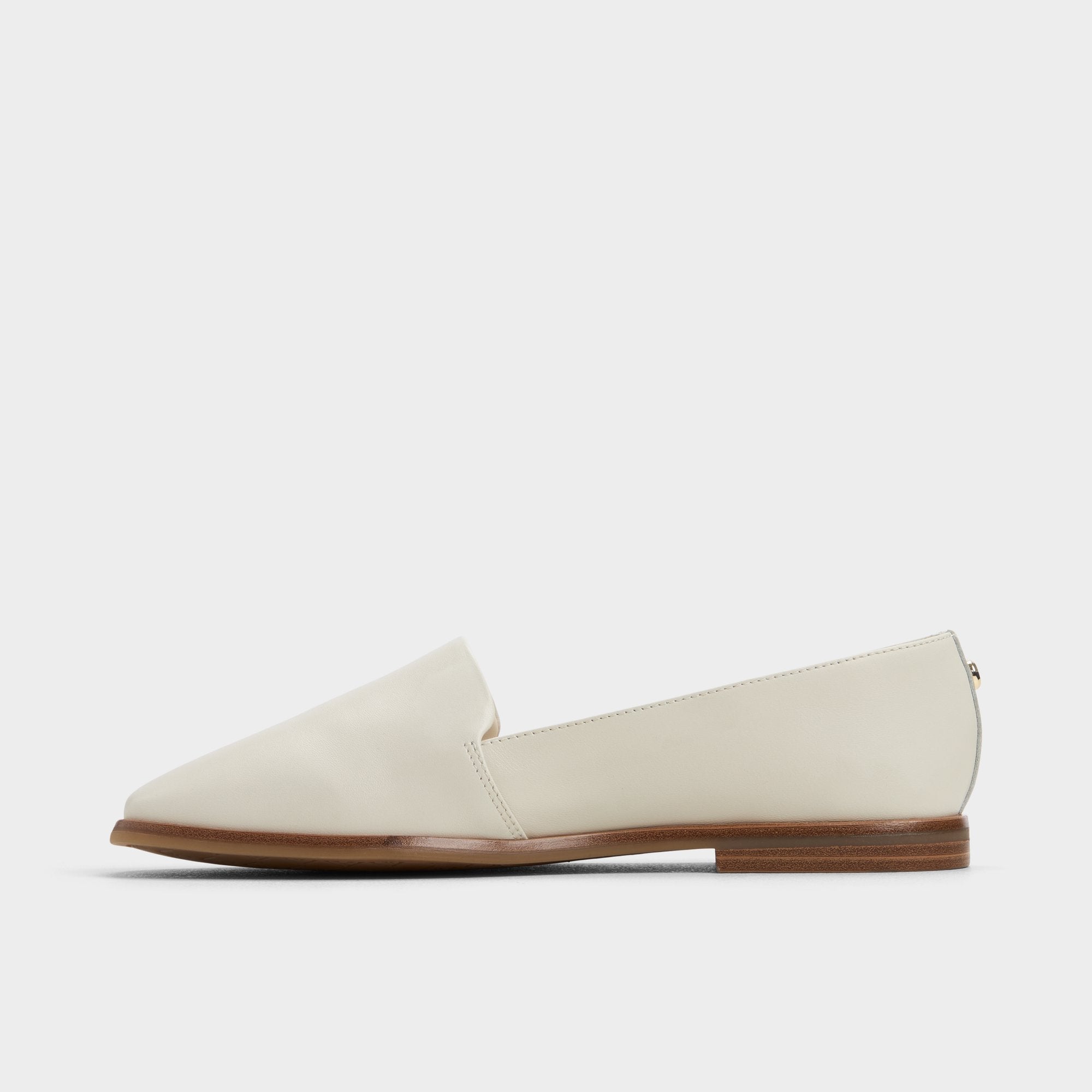 Aldo Caraelia White/Bone Women's Loafers & Oxfords - Loafer Women