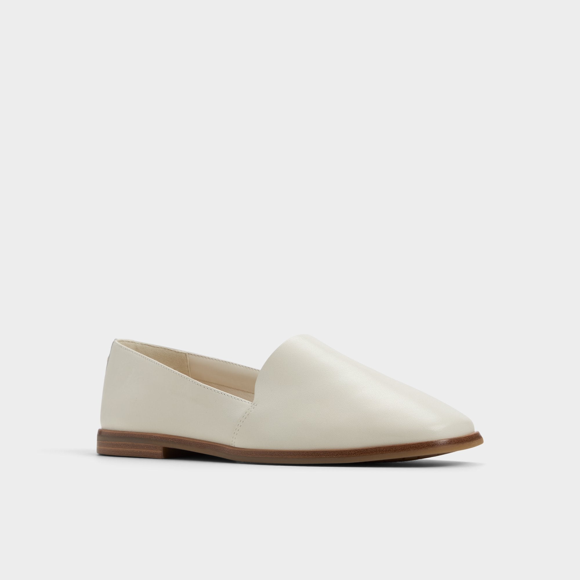 Aldo Caraelia White/Bone Women's Loafers & Oxfords - Loafer Women