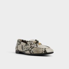 Aldo Ybilide White/Black Women's Loafers & Oxfords - Loafer Women