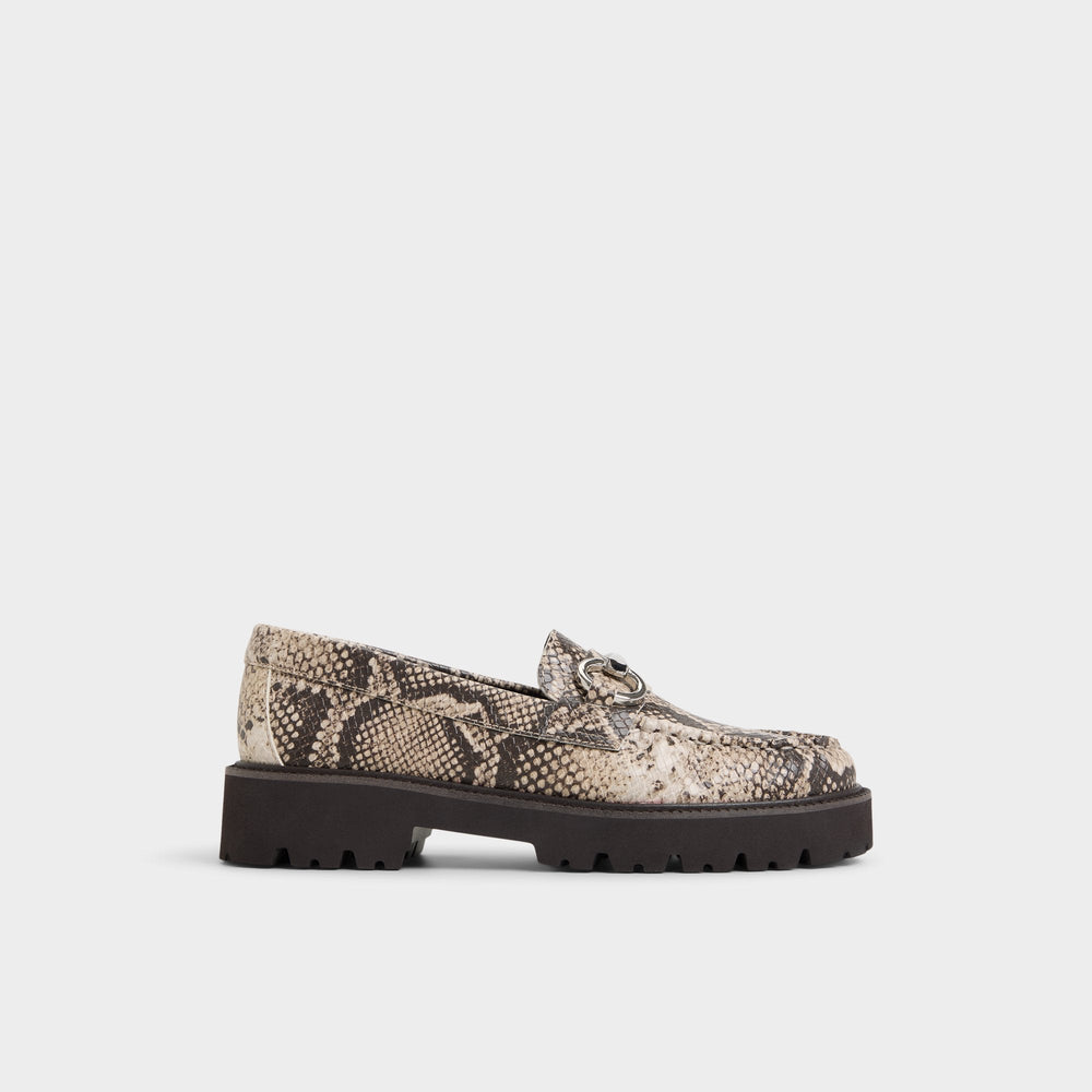 Aldo Danrose in Open Brown - Loafer, Lug sole Women