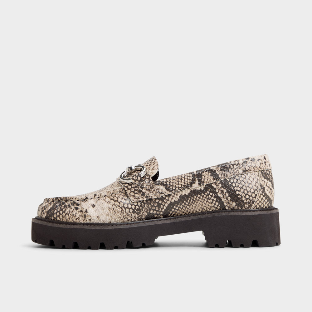 Aldo Danrose in Open Brown - Loafer, Lug sole Women