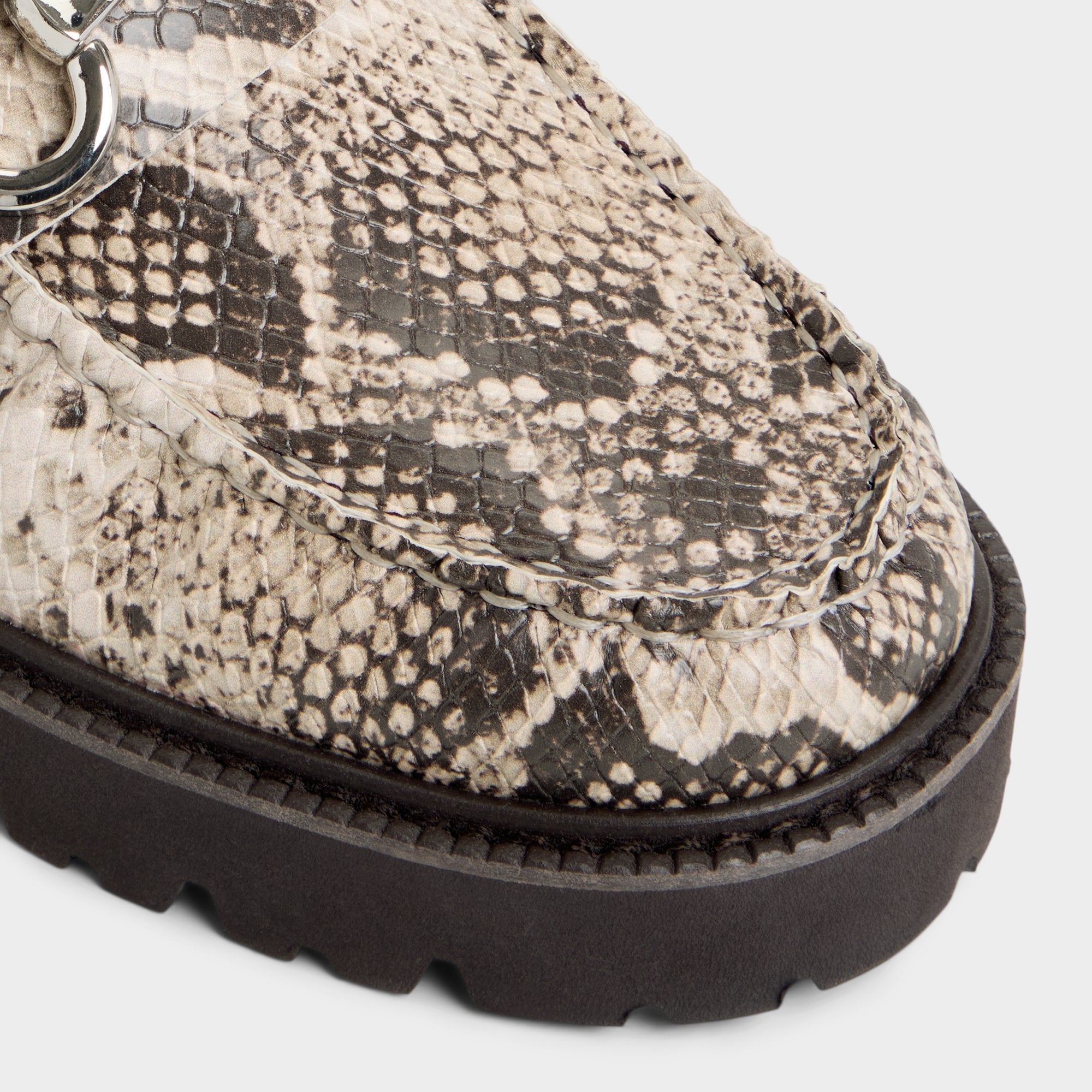 Aldo Danrose in Open Brown - Loafer, Lug sole Women