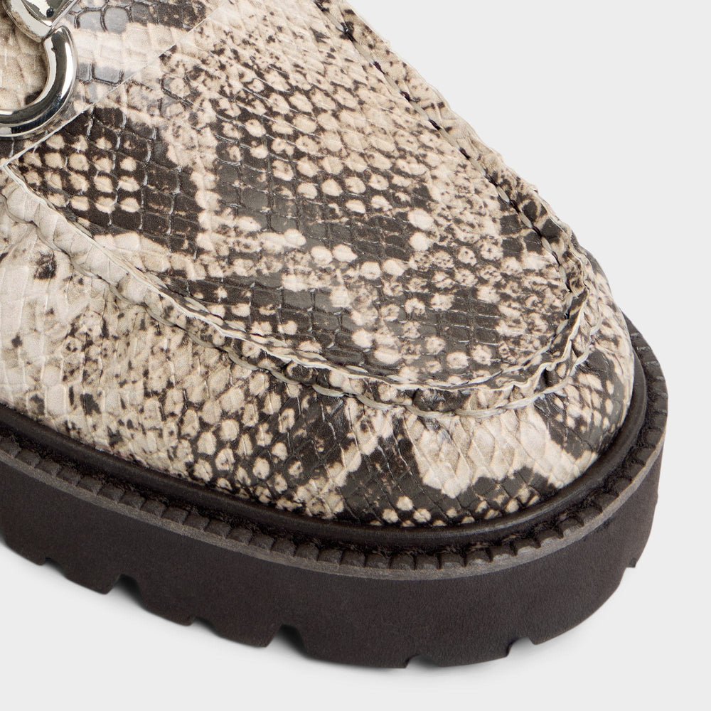 Aldo Danrose in Open Brown - Loafer, Lug sole Women