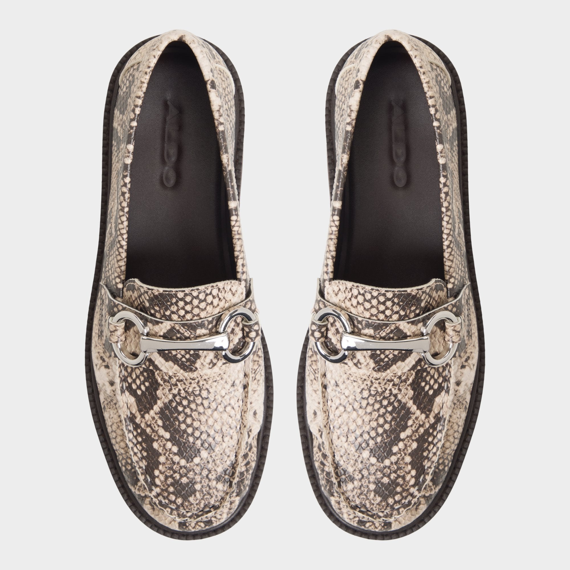 Aldo Danrose in Open Brown - Loafer, Lug sole Women