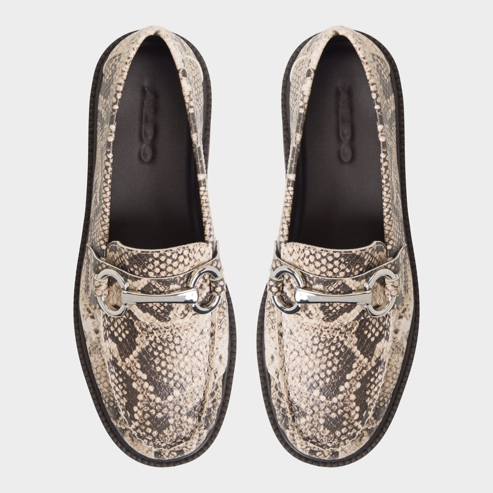 Aldo Danrose in Open Brown - Loafer, Lug sole Women