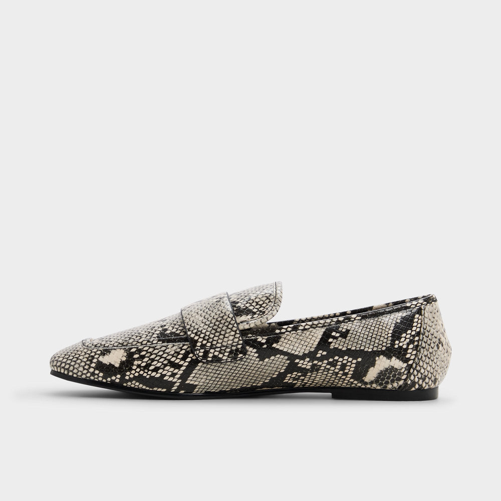 Aldo Bellamyy Black/White Women's Loafers & Oxfords - Loafer Women