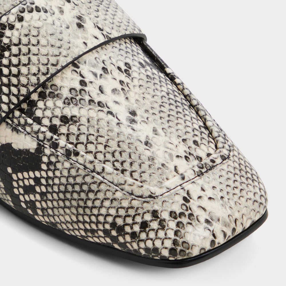 Aldo Bellamyy Black/White Women's Loafers & Oxfords - Loafer Women
