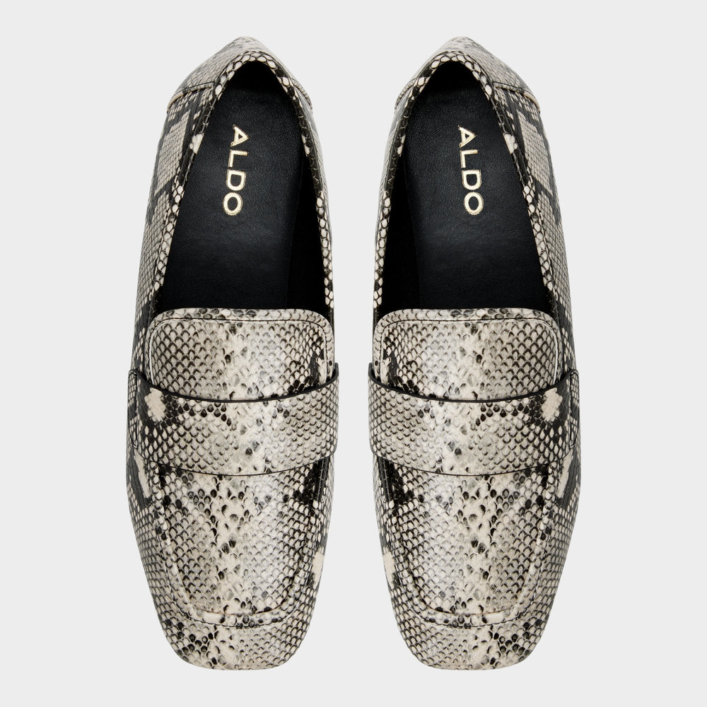 Aldo Bellamyy Black/White Women's Loafers & Oxfords - Loafer Women