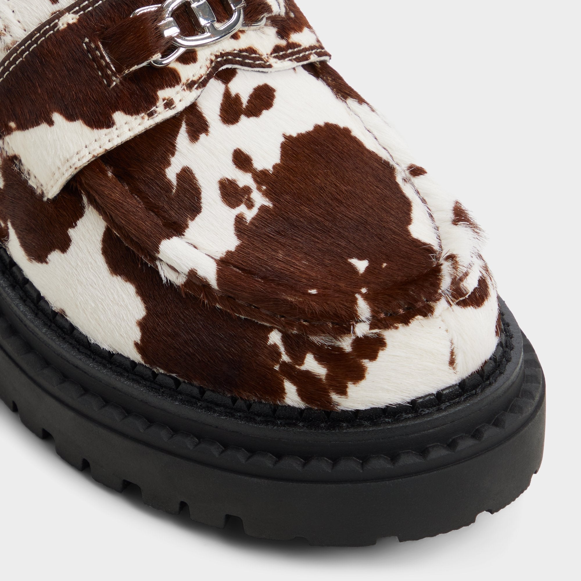 Aldo Miravelle in Open Brown - Loafer, Lug sole Women