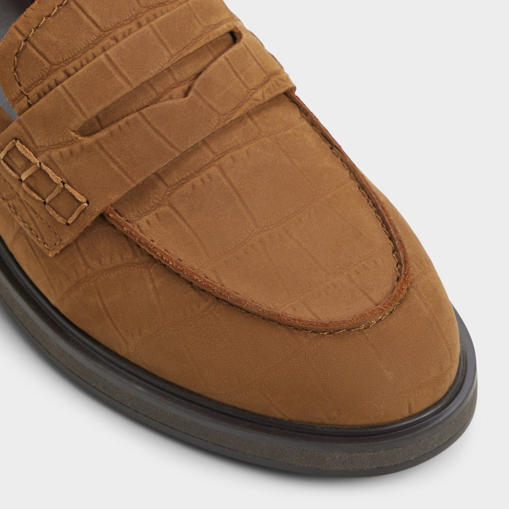Aldo Lededanten Dark Brown Women's Loafers & Oxfords - Loafer, Block heel Women
