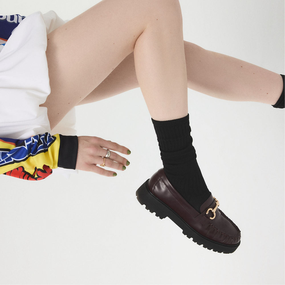 Aldo Danrose in Bordo - Loafer, Lug sole Women