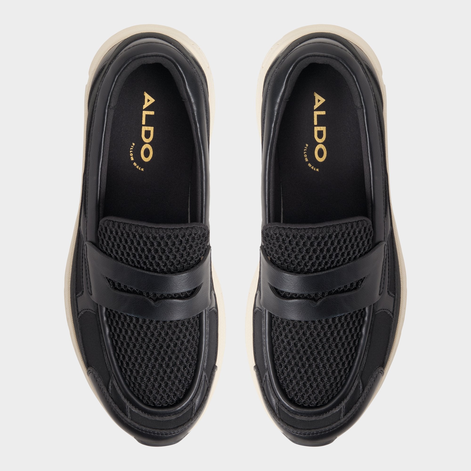 Aldo Loffy in Black - Loafer, Jogger sole Women