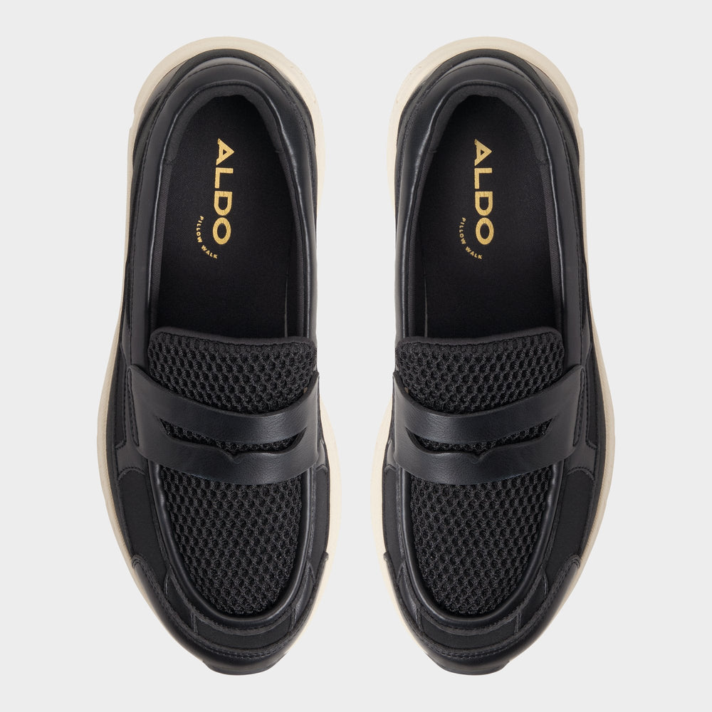 Aldo Loffy in Black - Loafer, Jogger sole Women