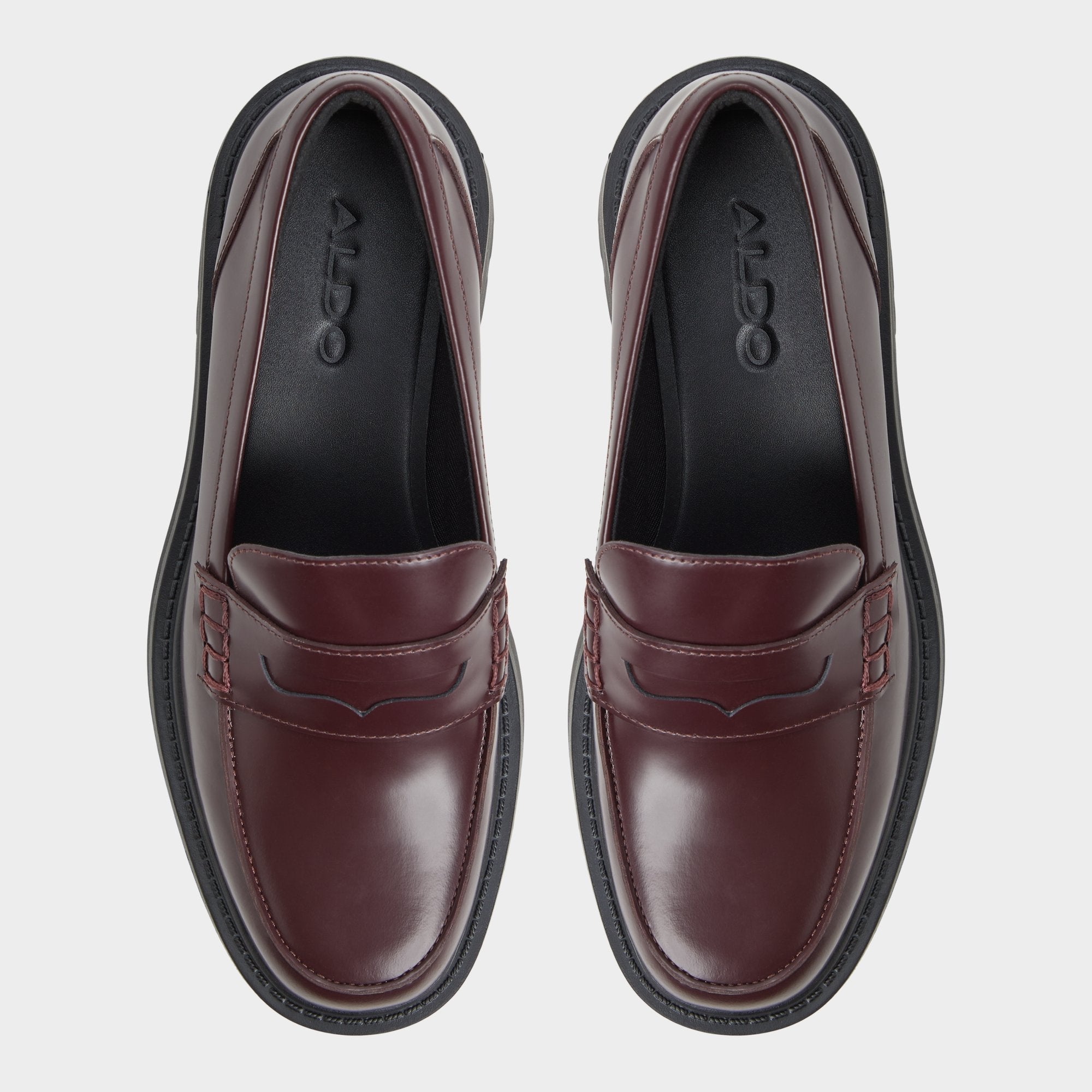 Aldo Cadaycia in Xt Bordo - Loafer, Lug sole Women