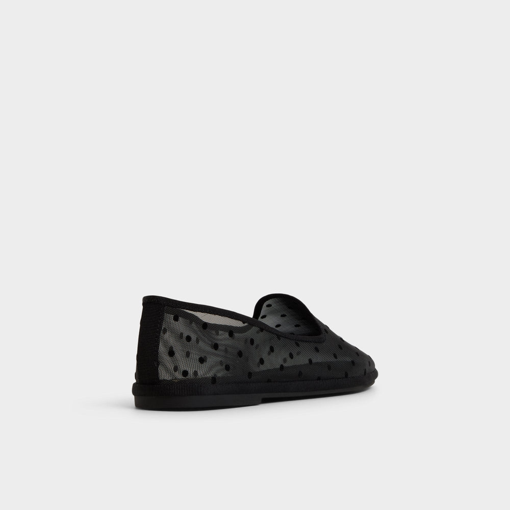 Aldo Aurabelle Black Textile Mesh Women's Loafers & Oxfords - Loafer Women