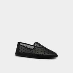 Aldo Aurabelle Black Textile Mesh Women's Loafers & Oxfords - Loafer Women