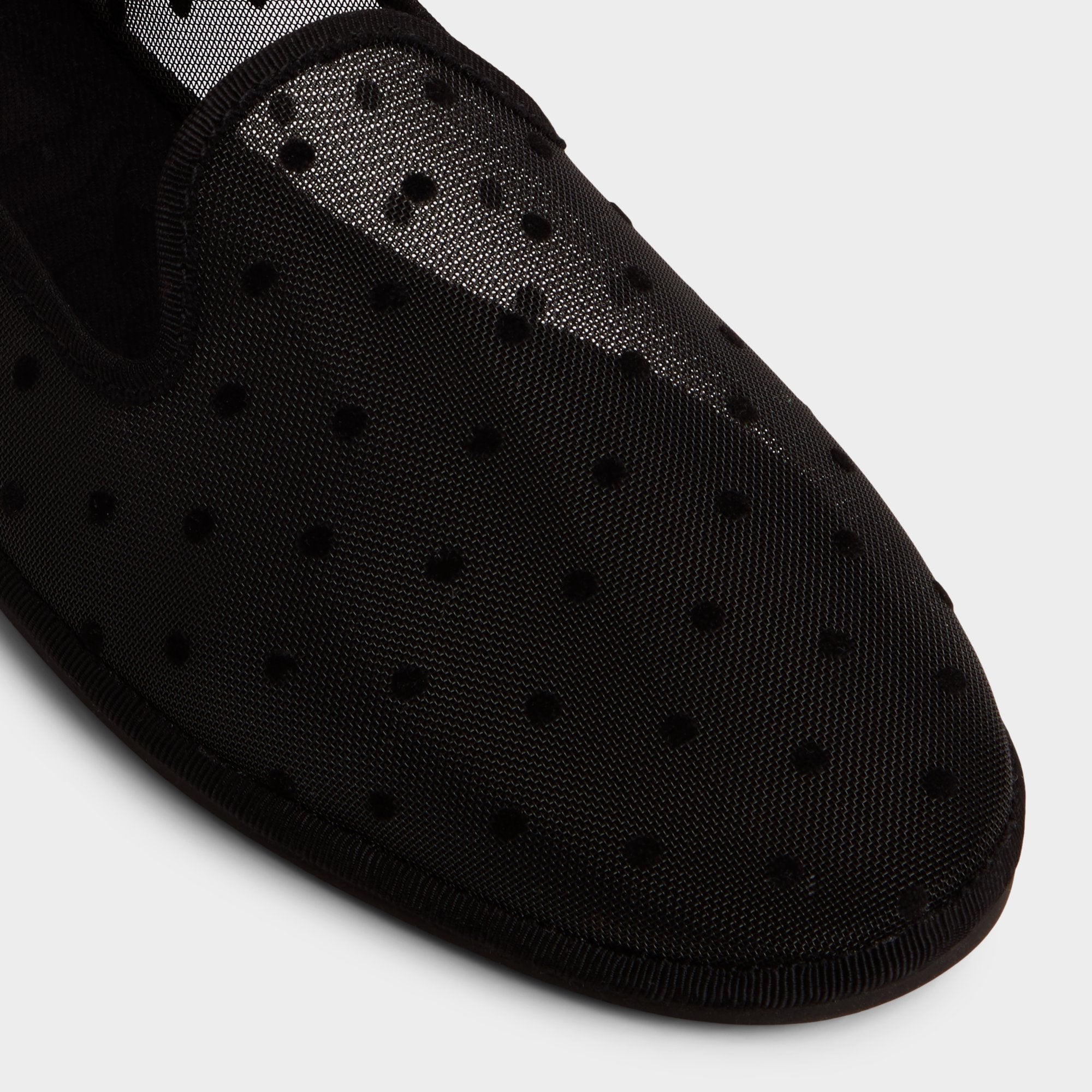 Aldo Aurabelle Black Textile Mesh Women's Loafers & Oxfords - Loafer Women