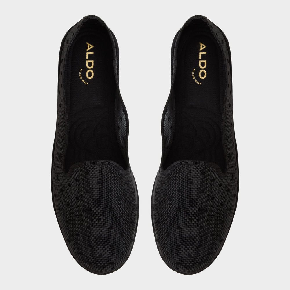 Aldo Aurabelle Black Textile Mesh Women's Loafers & Oxfords - Loafer Women