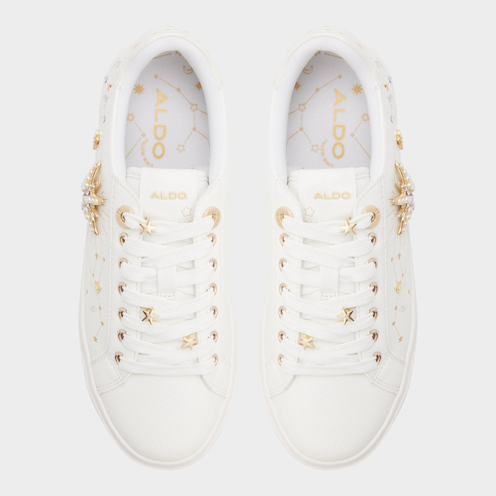 Aldo Starbright in White - Sneaker, Cup sole Women|New