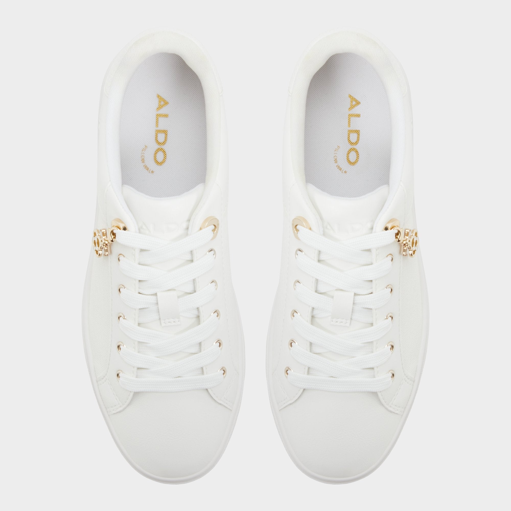 Aldo Elgata in White 14053604 - Sneaker, Cup sole Women