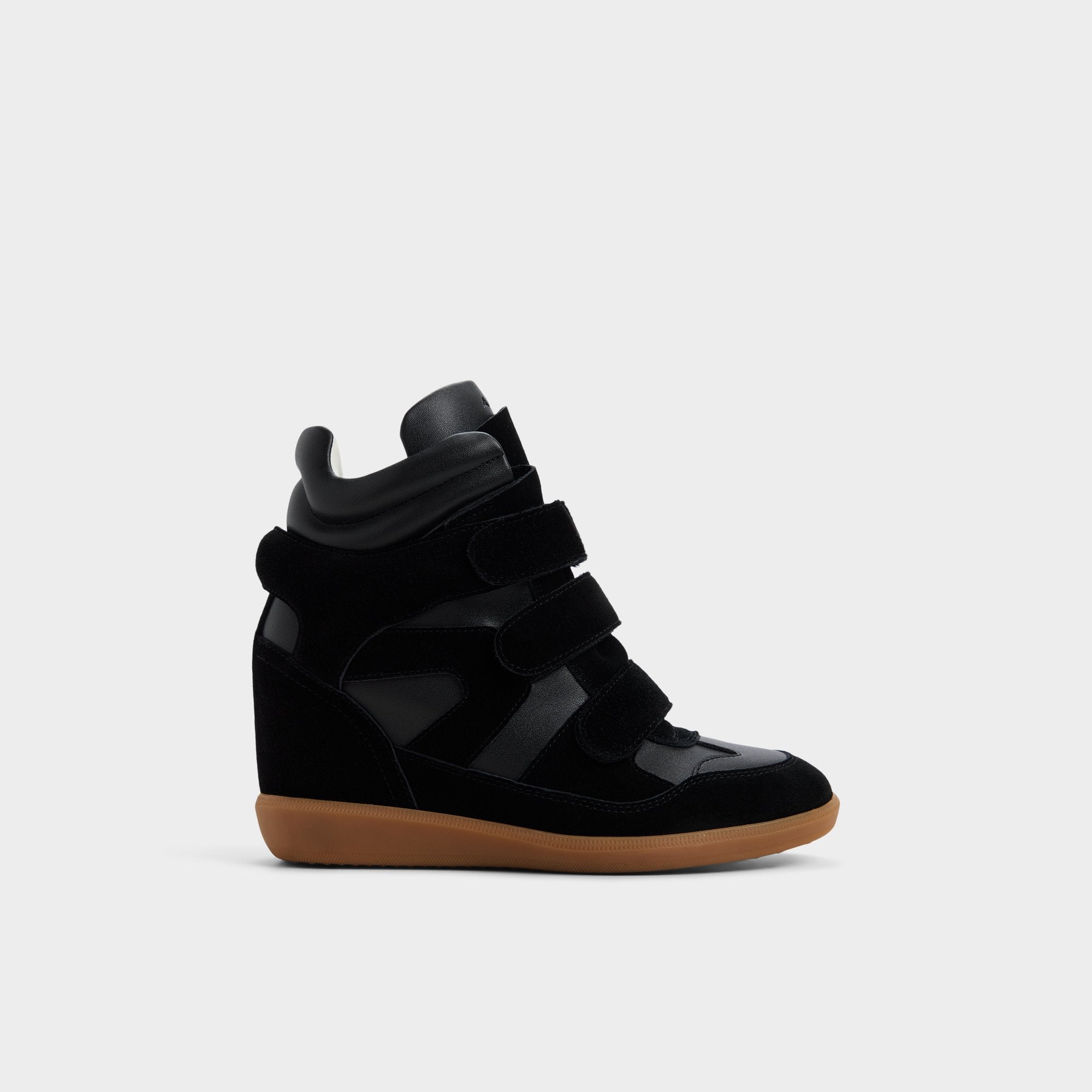 Aldo Bellissamo in Black - Wedge sneaker, Wedge heel Women