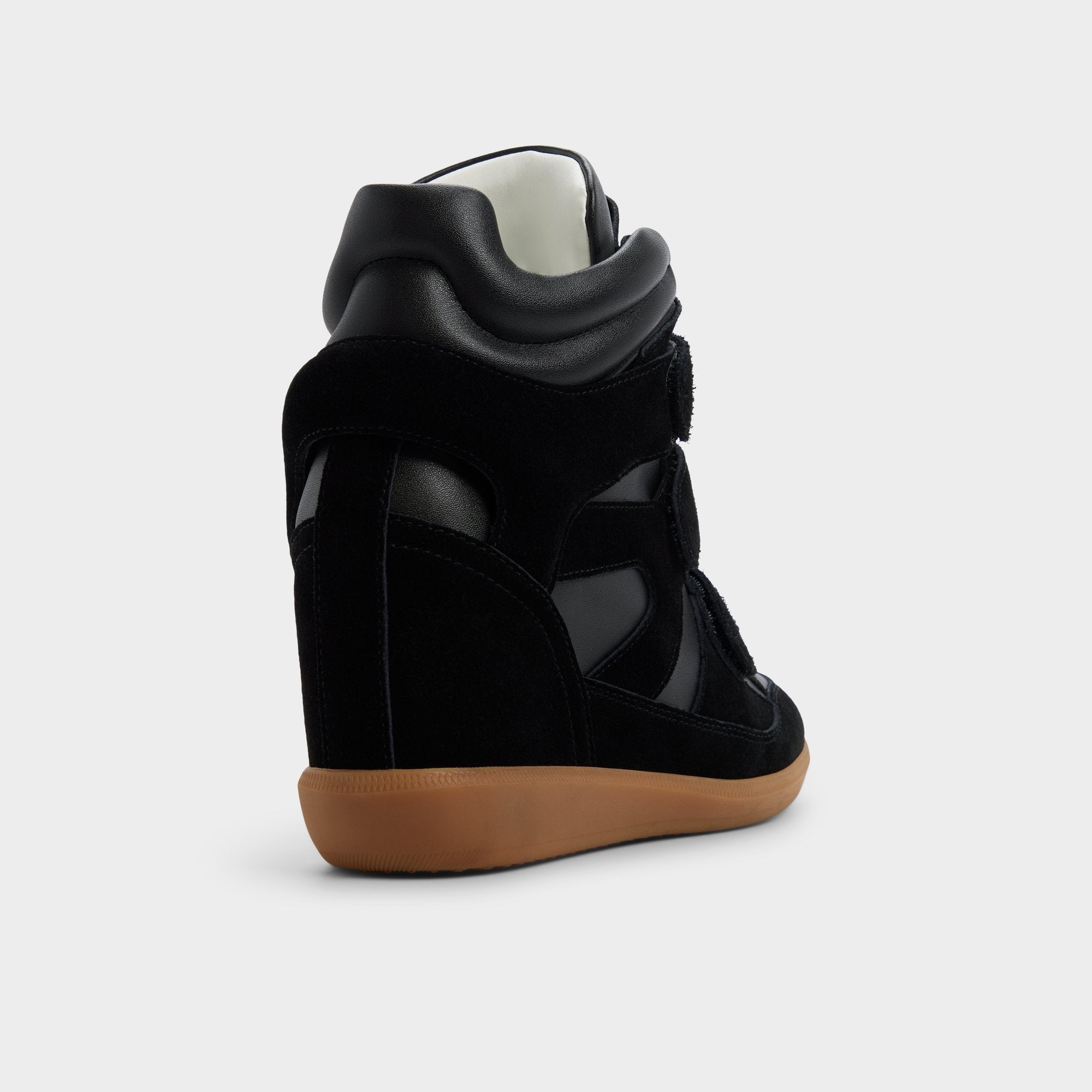 Aldo Bellissamo in Black - Wedge sneaker, Wedge heel Women