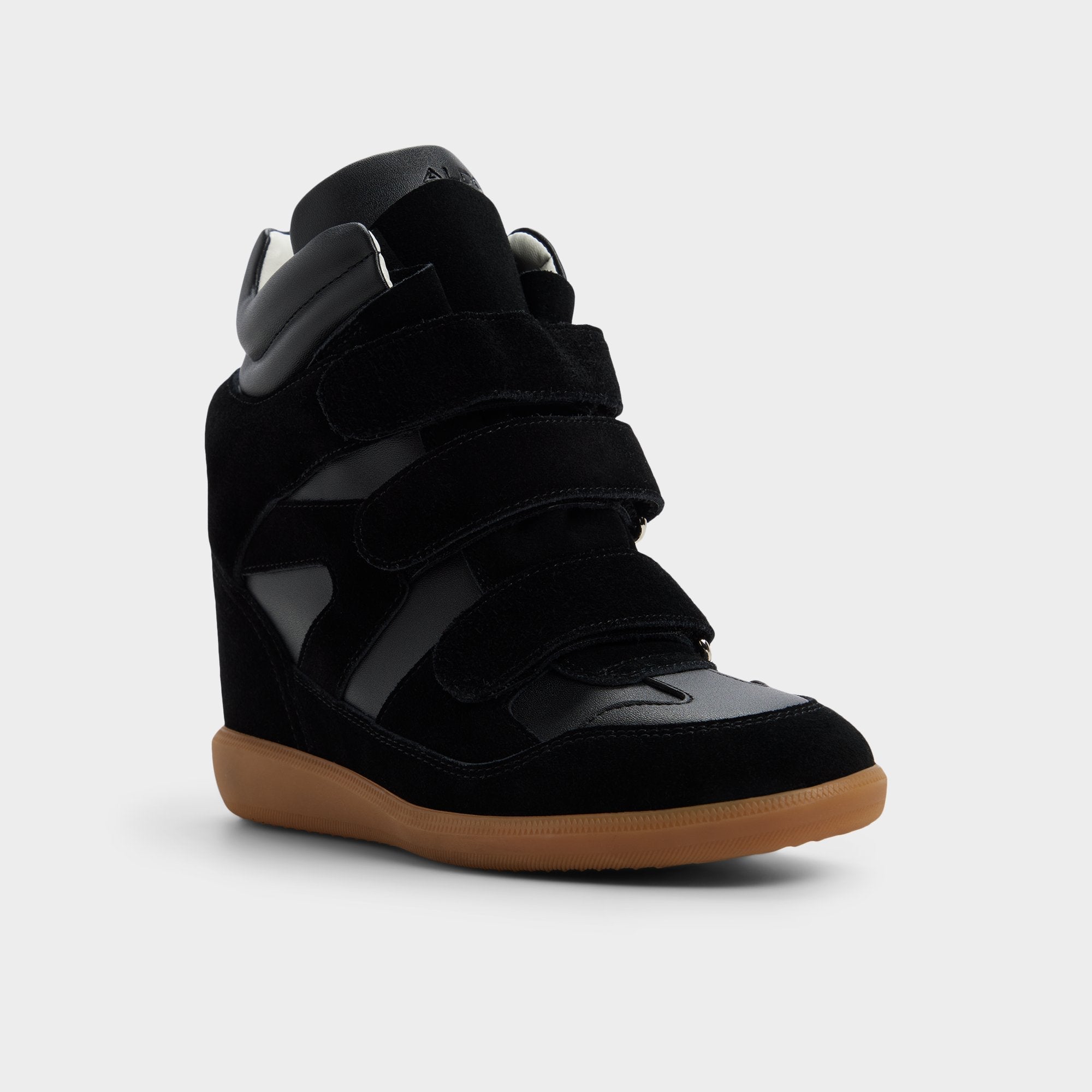 Aldo Bellissamo in Black - Wedge sneaker, Wedge heel Women