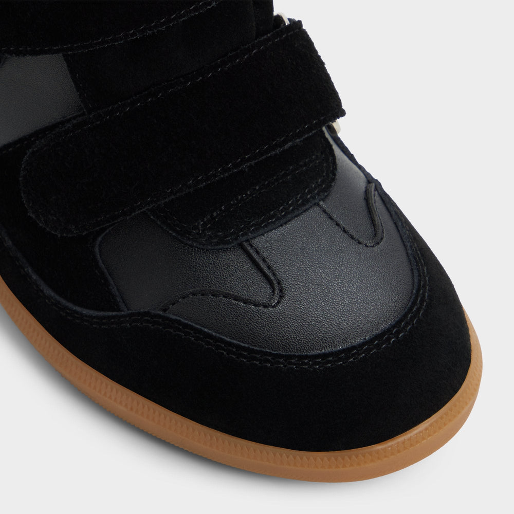 Aldo Bellissamo in Black - Wedge sneaker, Wedge heel Women