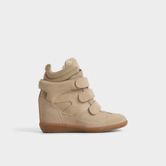 Aldo Bellissamo in Sand - Wedge sneaker, Wedge heel Women