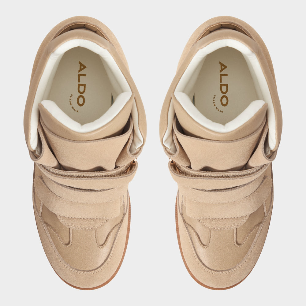 Aldo Bellissamo in Sand - Wedge sneaker, Wedge heel Women