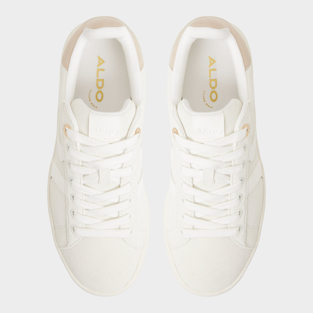 Aldo Retrochic in White - Low top sneaker, Cup sole Women