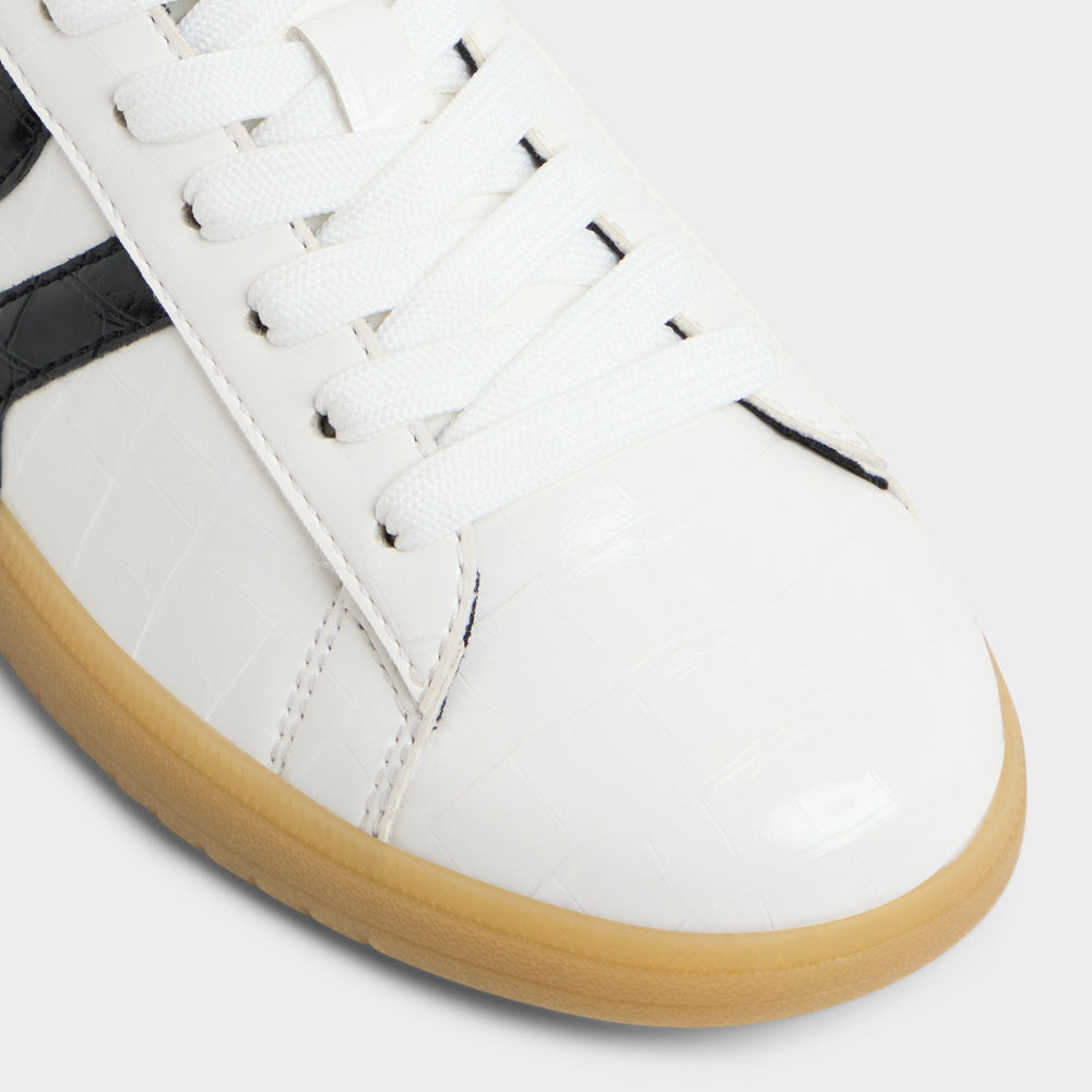 Aldo Chicsneaker2 White/Black Women's Low top sneakers - Sneaker, Cup sole Women|Bags