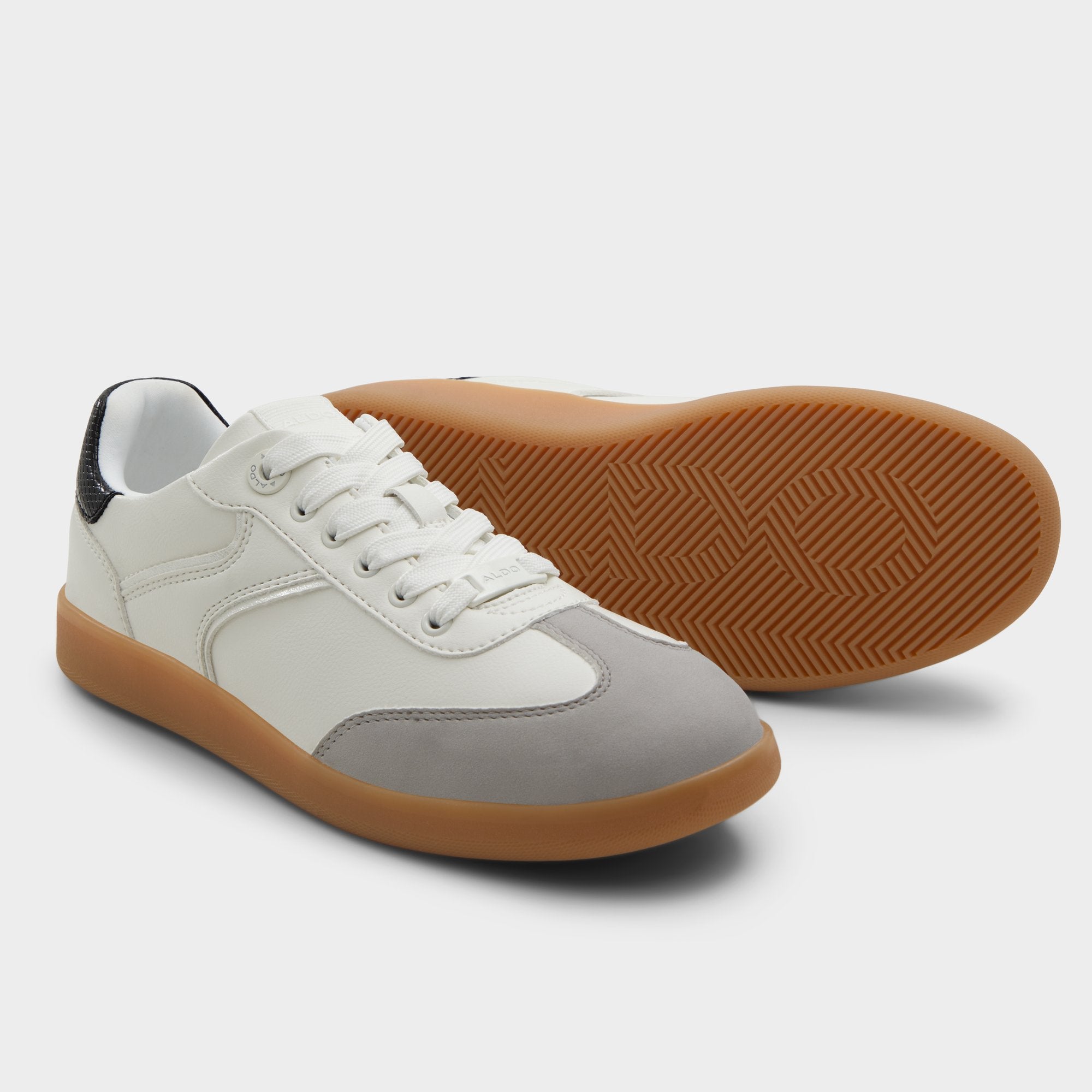 Aldo Erilg White/Black Women's Low top sneakers - Sneaker, Cup sole Women