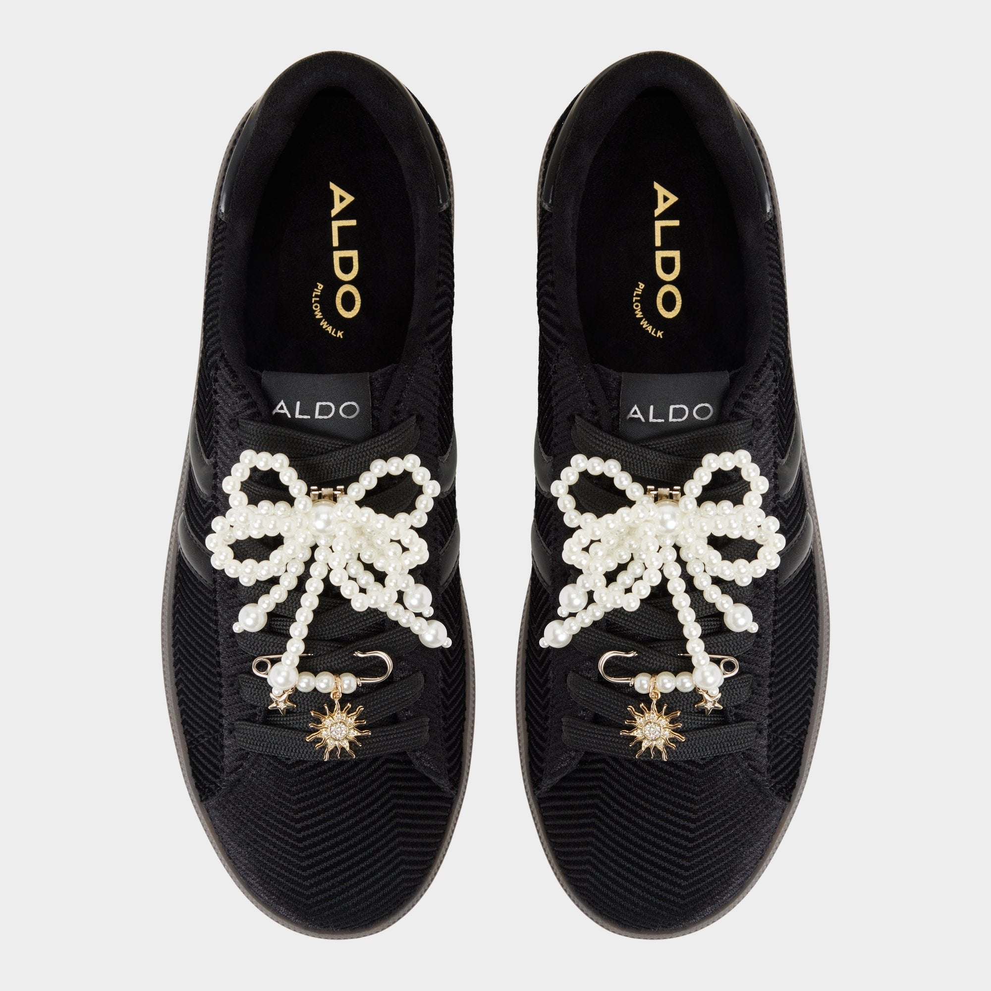 Aldo Chicsneaker2 in Black Black - Low top sneaker, Cup sole Women