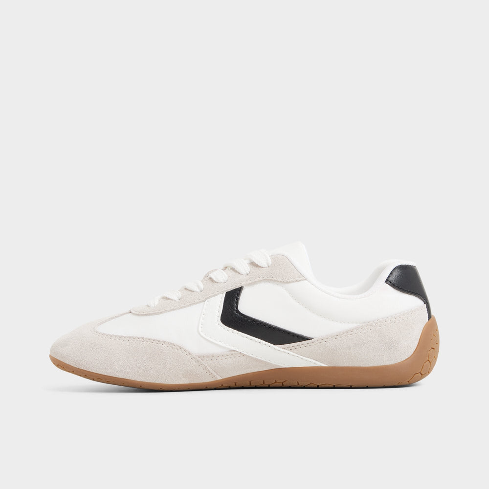 Aldo Coolchic White/Grey Women's Low top sneakers - Jogger sneaker Women
